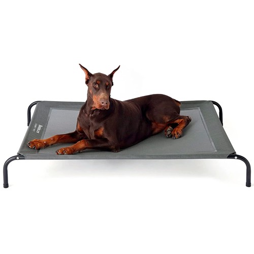 Bedsure raised dog bed large - dog,