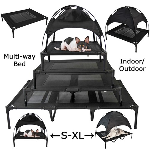 Elevated dog bed - elevated, mesh
