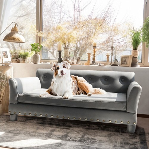 Large elevated dog sofa - large,