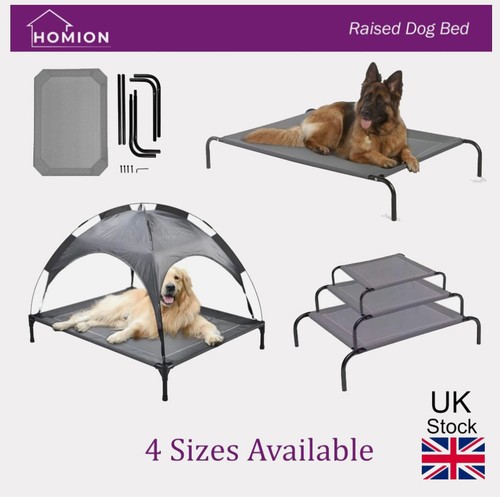 Raised dog bed pet cot - dog,