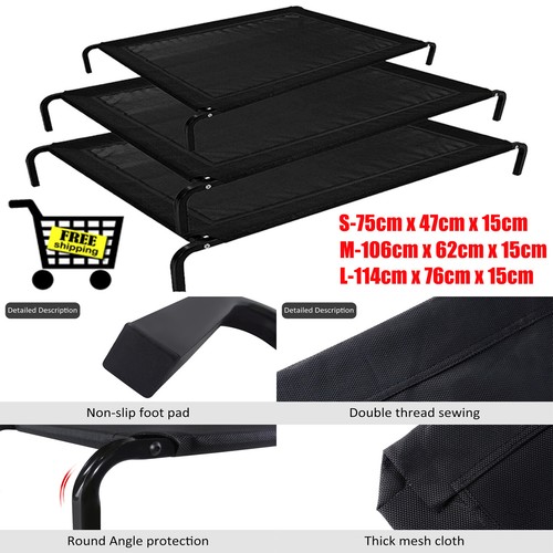 Elevated pet bed dog - bed,
