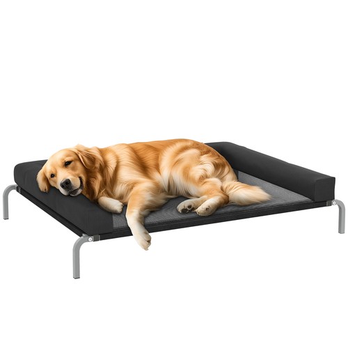Pawhut elevated dog - elevated,