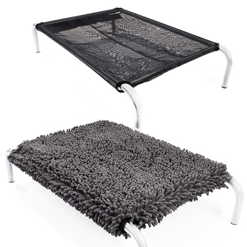 High raised dog bed - high,