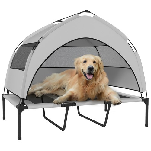 Pawhut portable elevated dog - pawhut,