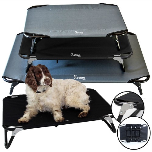 Elevated dog bed pet - elevated,