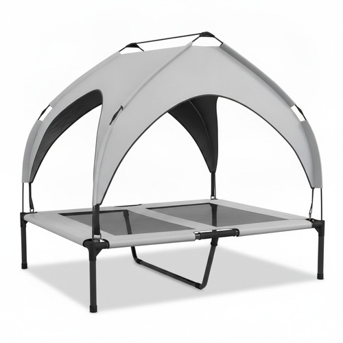 Cooling raised dog bed large - raised,