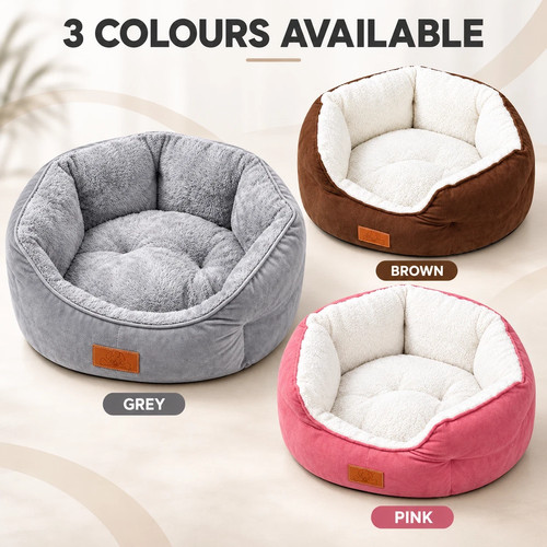 Luxury plush dog cat - luxury, bed