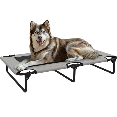 Pawhut raised dog bed - pawhut,