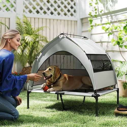 Pawhut large elevated - pawhut,