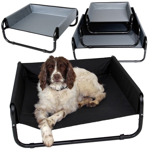 Elevated pet dog bed - elevated,