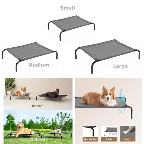 Raised dog bed - raised, elevated