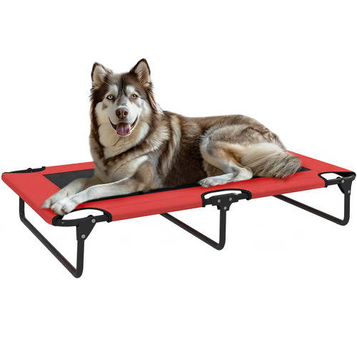 Pawhut raised dog - pawhut, with