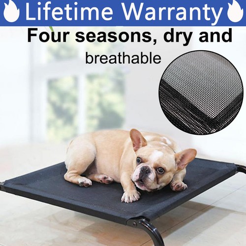 Elevated dog bed - large,